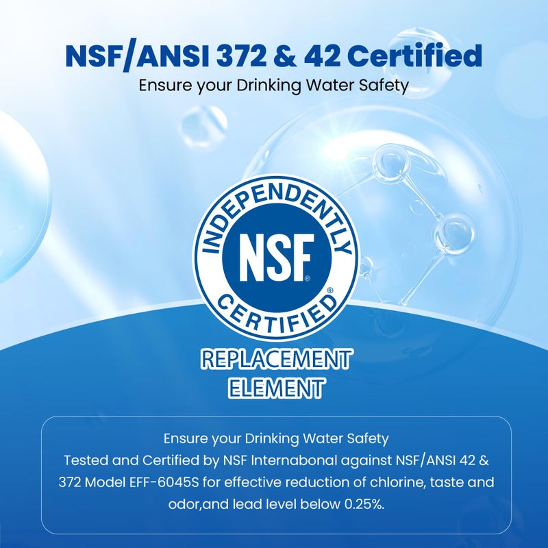 Waterspecialist فلتر مياه ثلاجة بديل Waterspecialist DA97-17376B لـ Samsung HAF-QIN/EXP، HAF-QIN، DA97-08006C، RF28R7351SG، RF23M8070SR، RF23M8070SG، RF23M8090SG، RF28R7201SR (عبوة من 4)  - Image 2